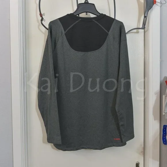 Spyder men active long sleeve Performance tee GRAY - Picture 4 of 6